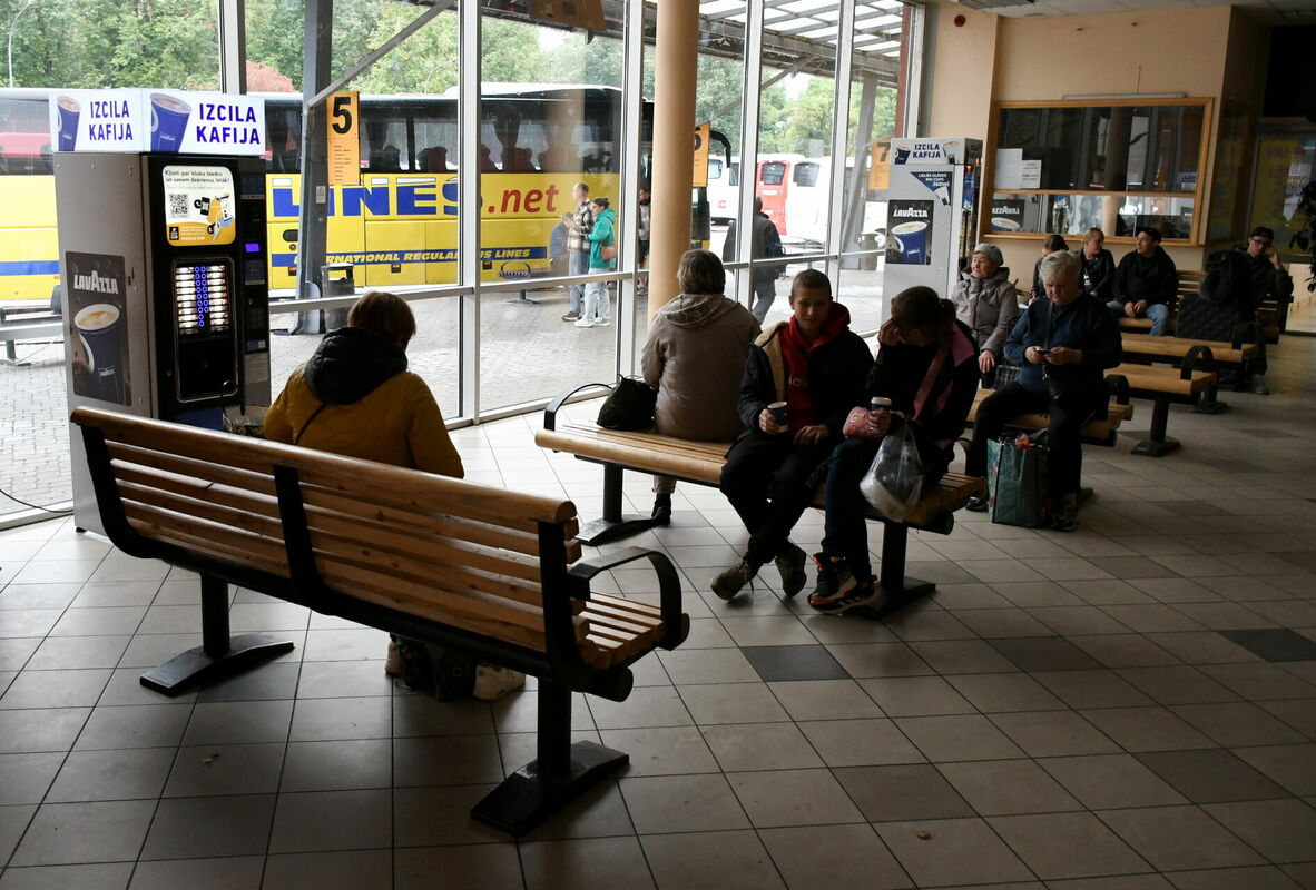 Daugavpils autoosta. Foto: Ivars Soikāns/LETA