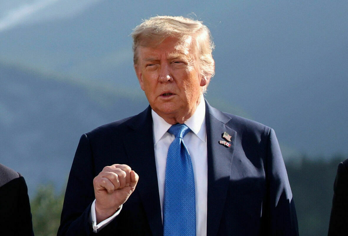 Donalds Tramps. Foto: Suzanne Plunkett/Scanpix