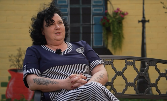 Foto: Ekrānuzņēmums no raidījuma "Slavenības. Bez filtra"