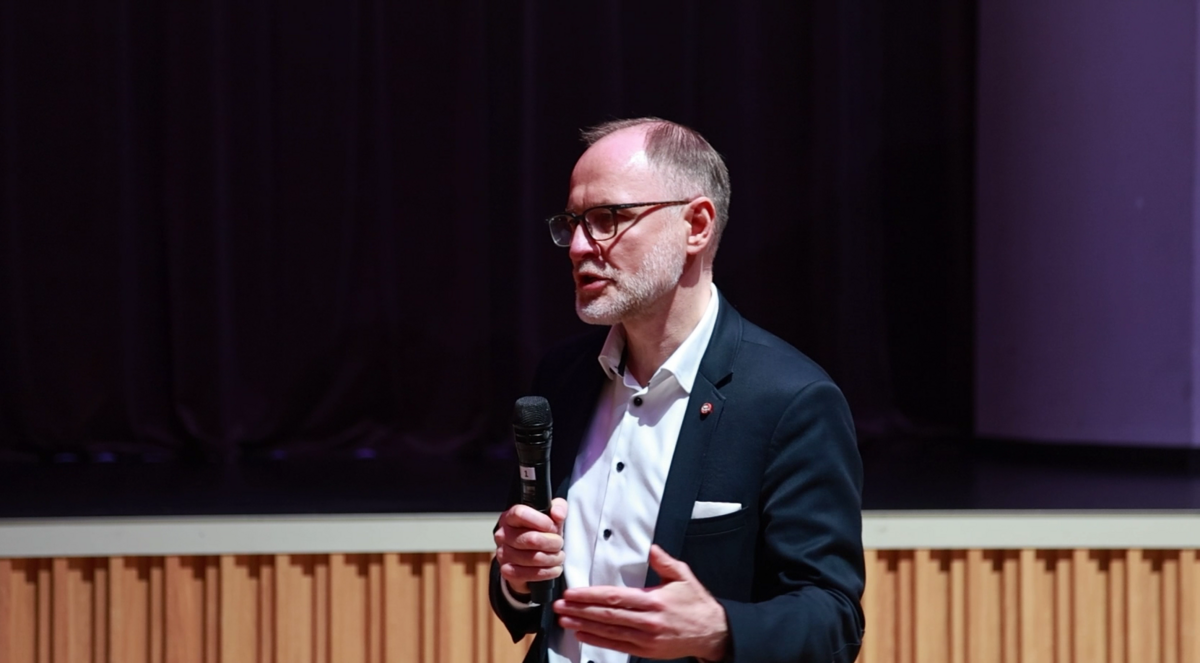 Andris Sprūds. Foto: Ekrānuzņēmums no sižeta