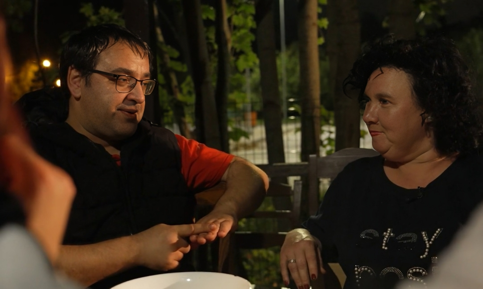 Foto: Ekrānuzņēmums no raidījuma "Slavenības. Bez filtra" 