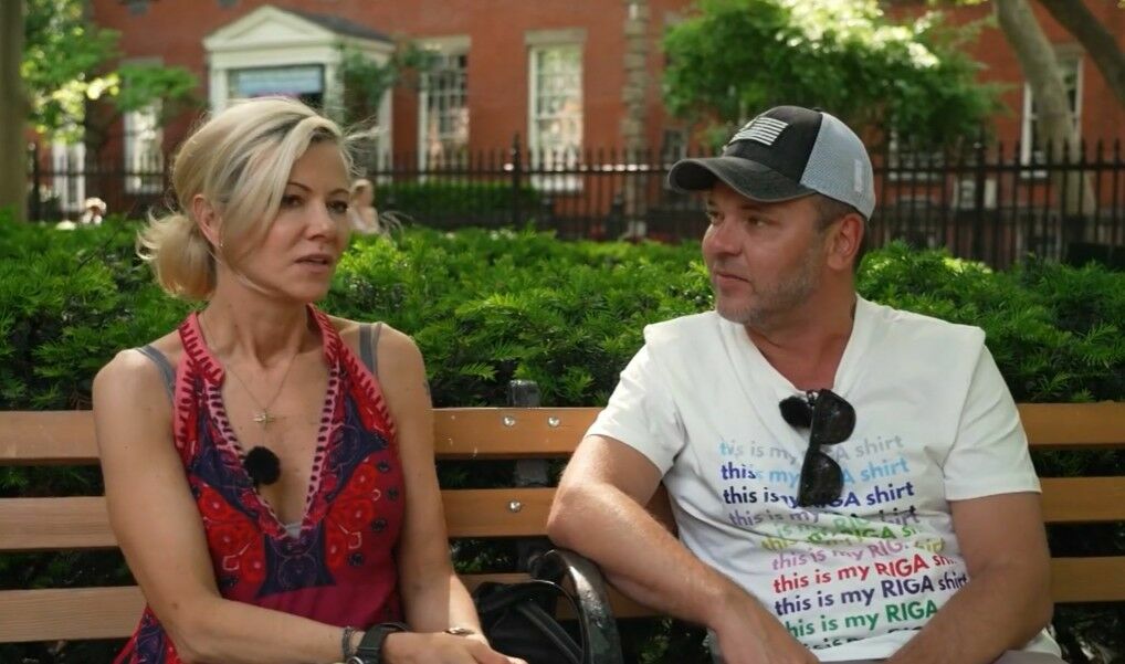 Foto: Ekrānuzņēmums no raidījuma "Sapnis citā Amerikā"