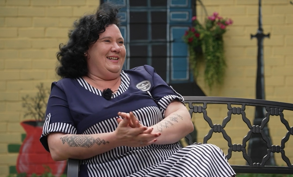 Foto: Ekrānuzņēmums no raidījuma "Slavenības. Bez filtra"