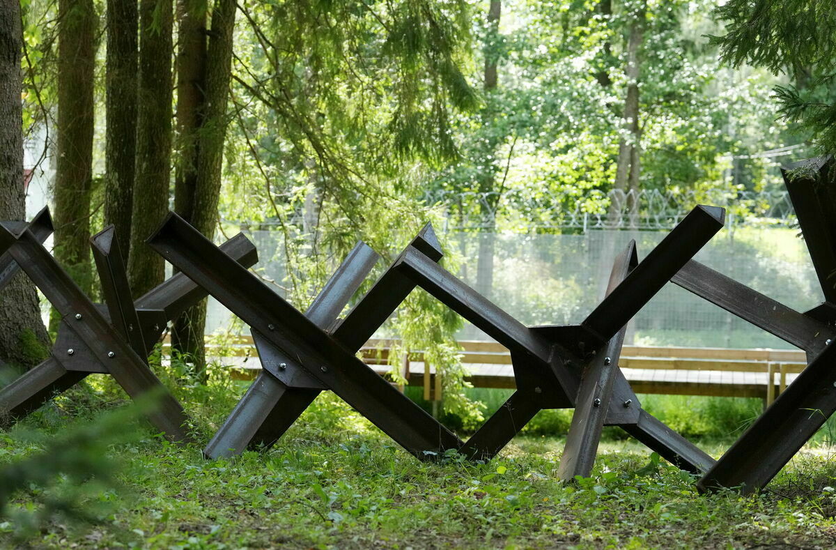 Latvijas-Krievijas robeža. Foto: Edijs Pālens/LETA