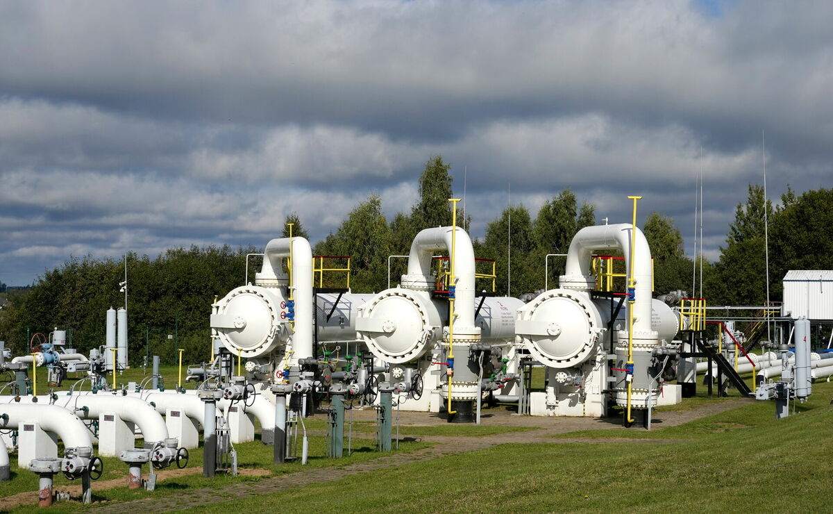 Inčukalna pazemes gāzes krātuve. Foto: Evija Trifanova/LETA