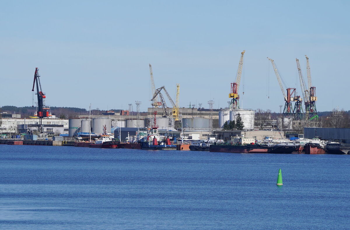 Rīgas brīvostas teritorija pie Vecmilgrāvja. Foto: Ieva Leiniša/LETA