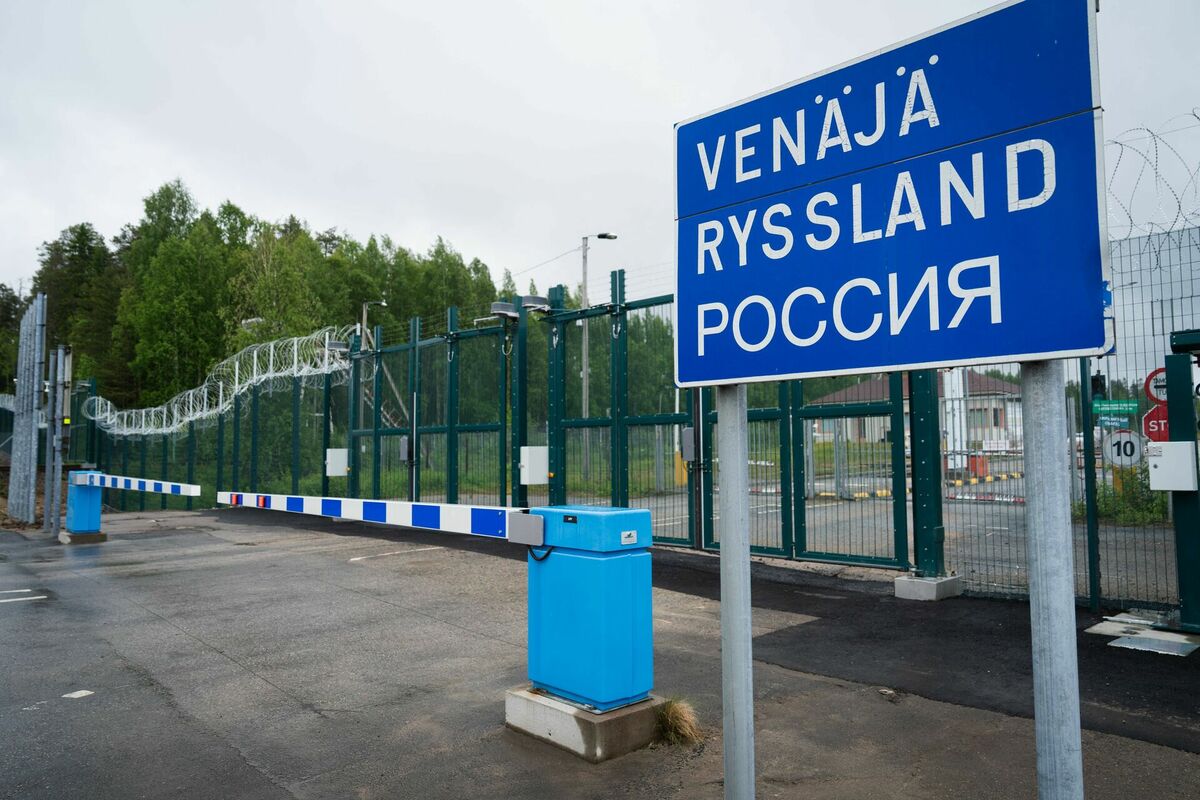 Somijas-Krievijas robeža. Foto: Alessandro RAMPAZZO / AFP