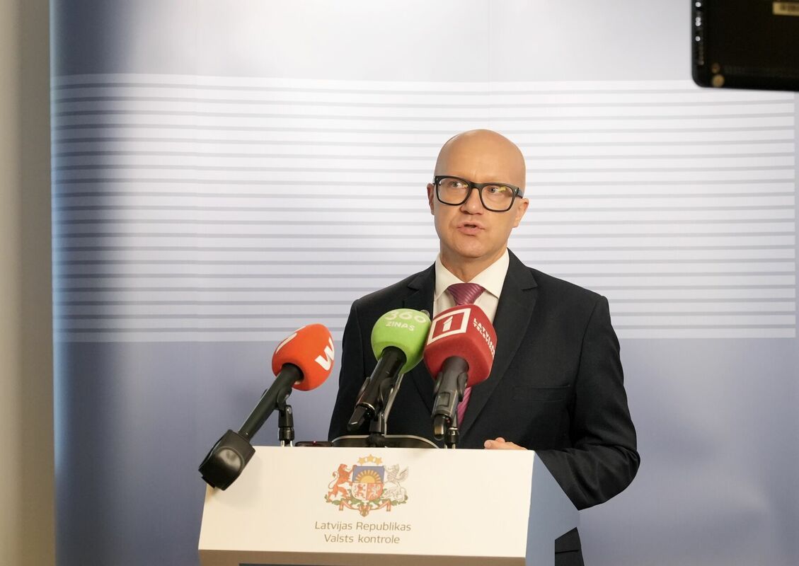 Valsts kontrolieris Edgars Korčagins. Foto: LETA