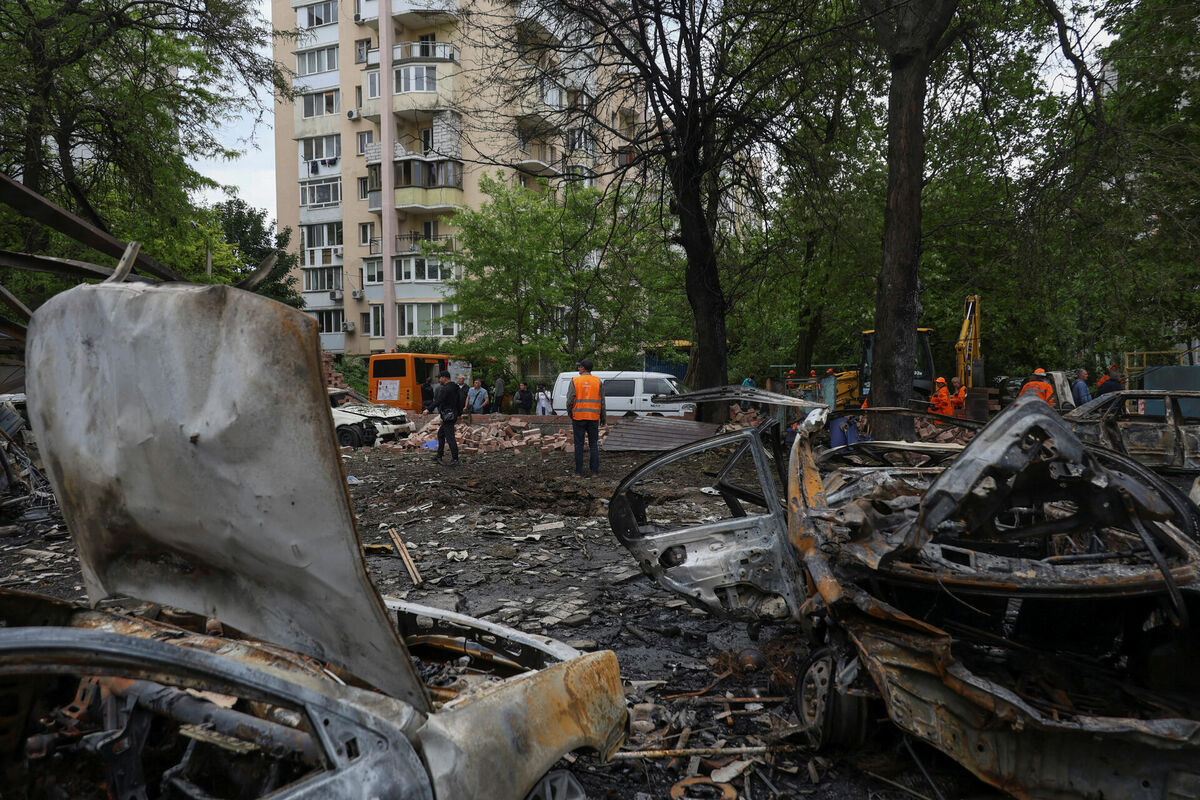 Okupantu postījumi Odesā. Foto: REUTERS/Nina Liashonok/Scanpix
