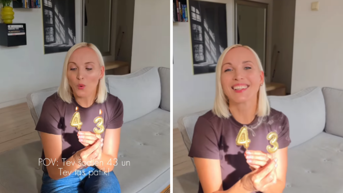 Foto: ekrānuzņēmums no kristine_virsnite/ Instagram