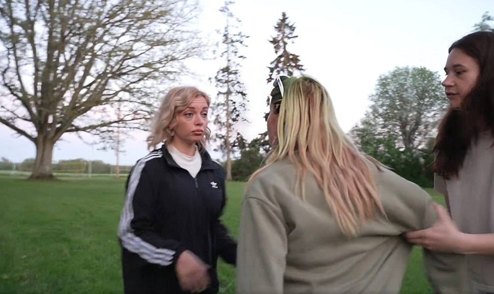 Ekrānuzņēmums no šova "Slavenības. Bez filtra"