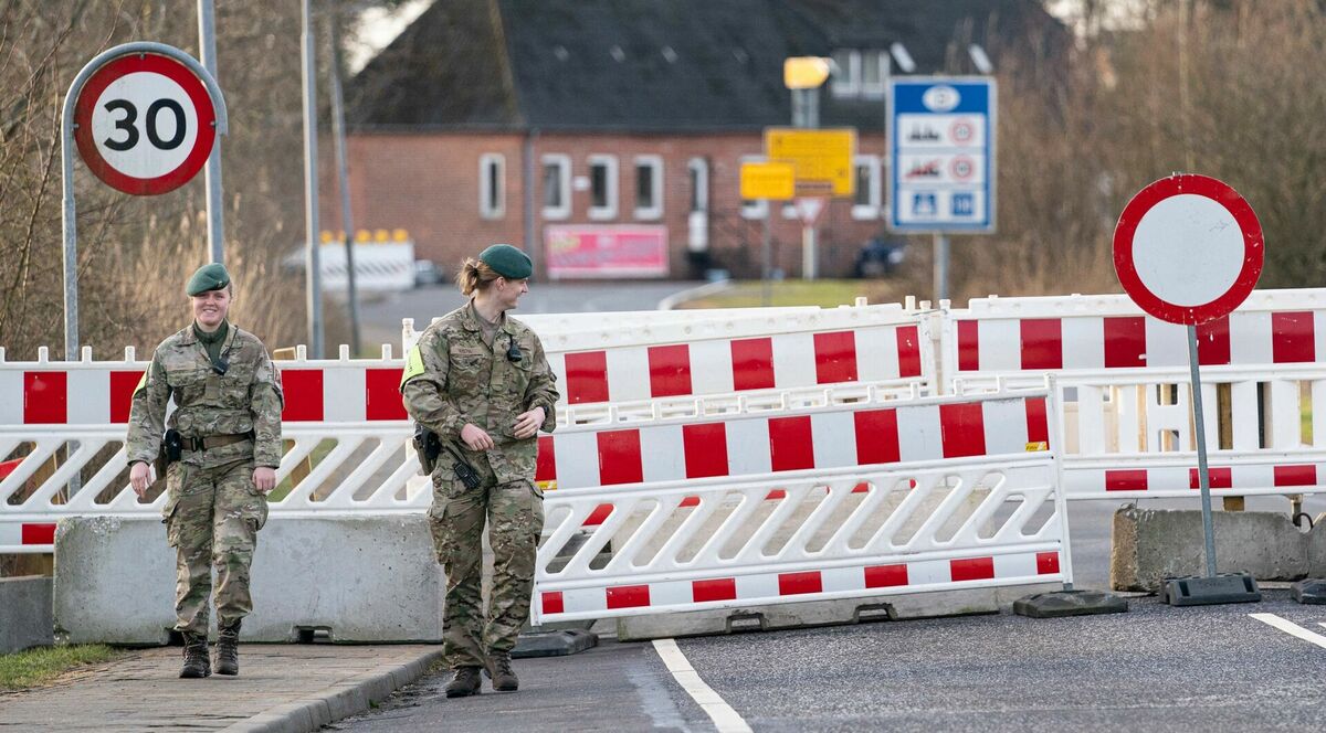 Dānijas-Vācijas robeža. Foto: scanpix/ Claus Fisker / Ritzau Scanpix / AFP