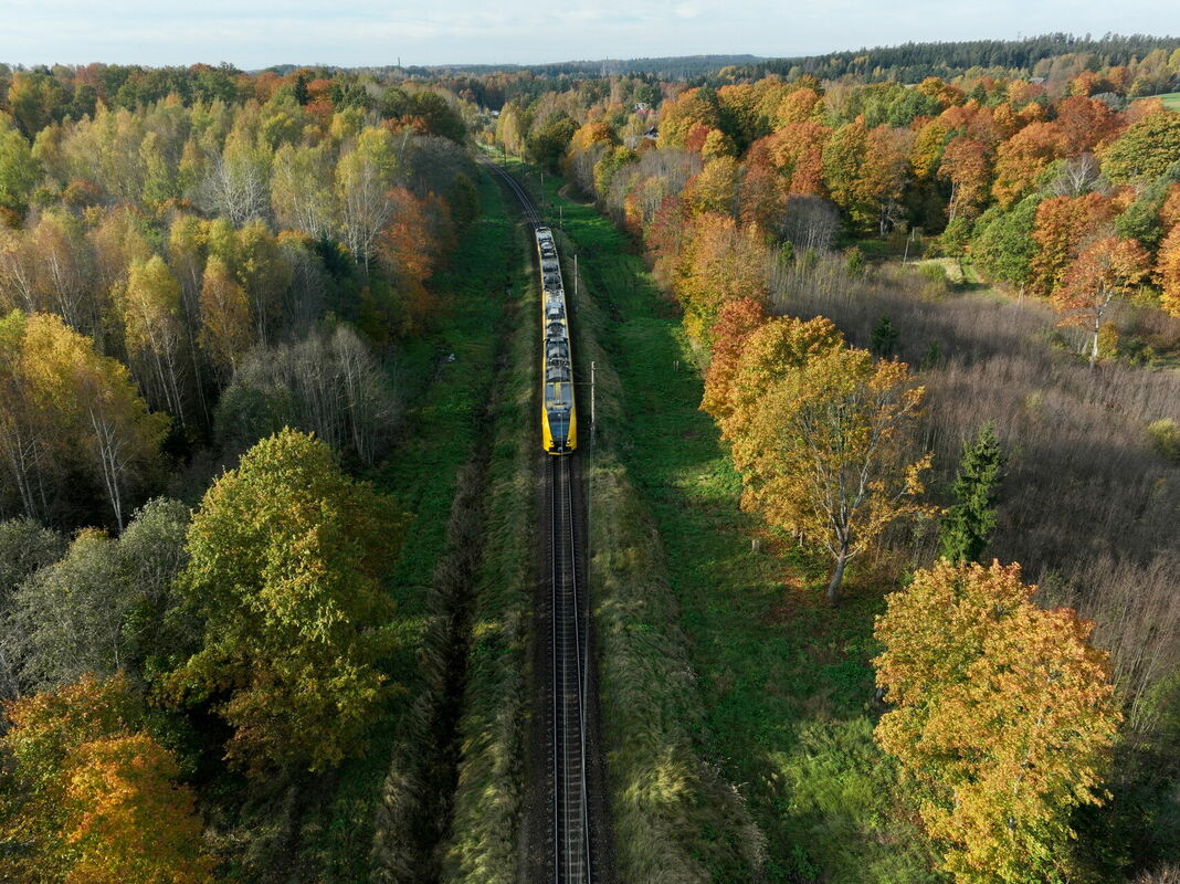 Elektrovilciens "Vivi". Foto: LETA