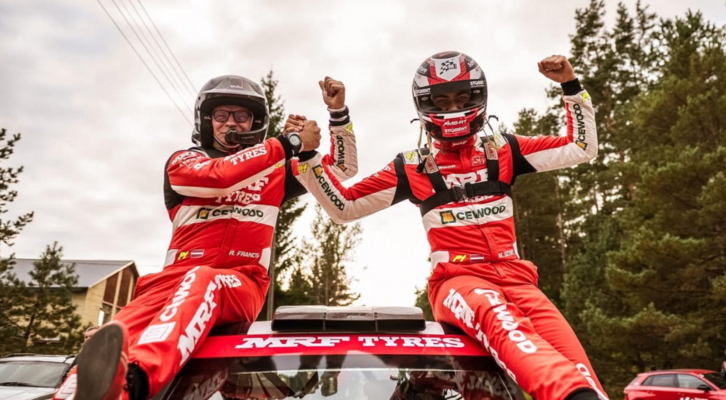 Renārs Francis un Mārtiņš Sesks. Foto: @MSesks/X