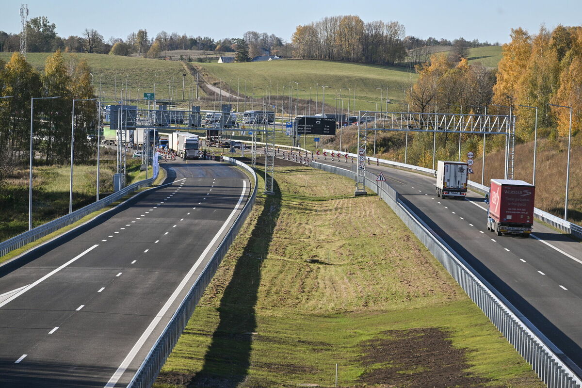 Jaunais "Via Baltica" posms. Foto: scnpix/EPA/Valdemar Doveiko