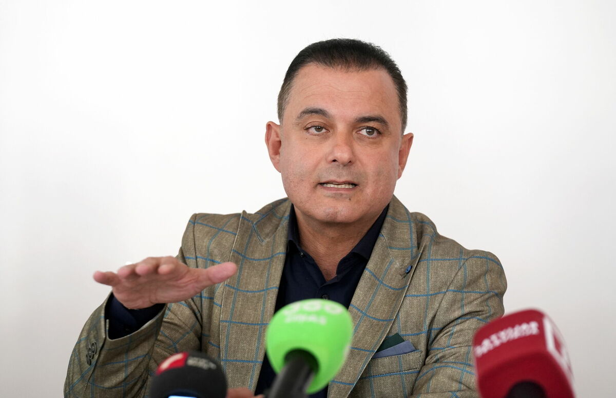 Veselības ministrs Hosams Abu Meri. Foto: Evija Trifanova/LETA