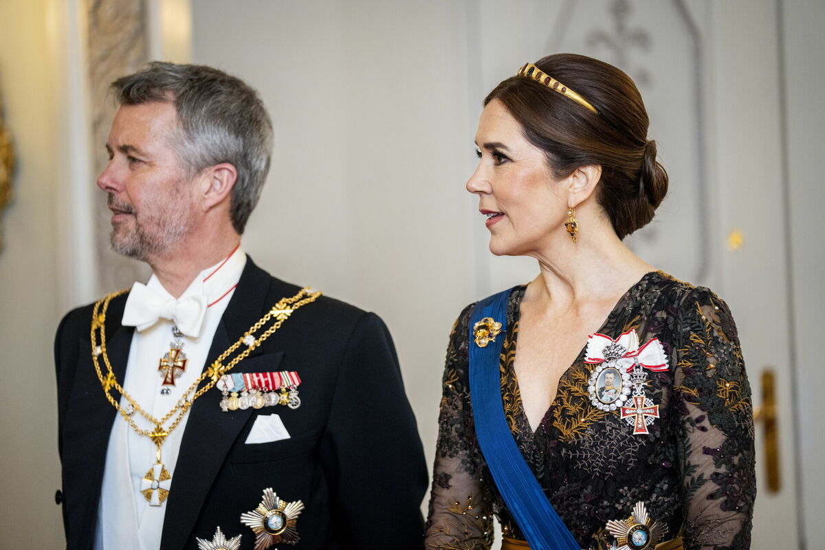 Dānijas karalis un karaliene. Foto: scanpix/EPA/IDA MARIE ODGAARD  DENMARK OUT