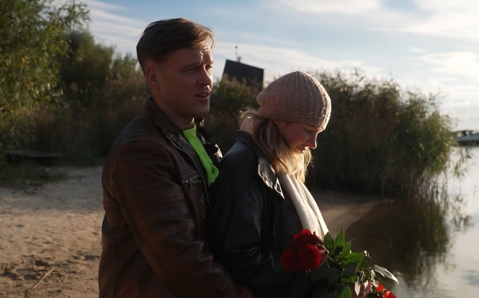 Ekrānuzņēmums no šova "Slavenības. Bez filtra"