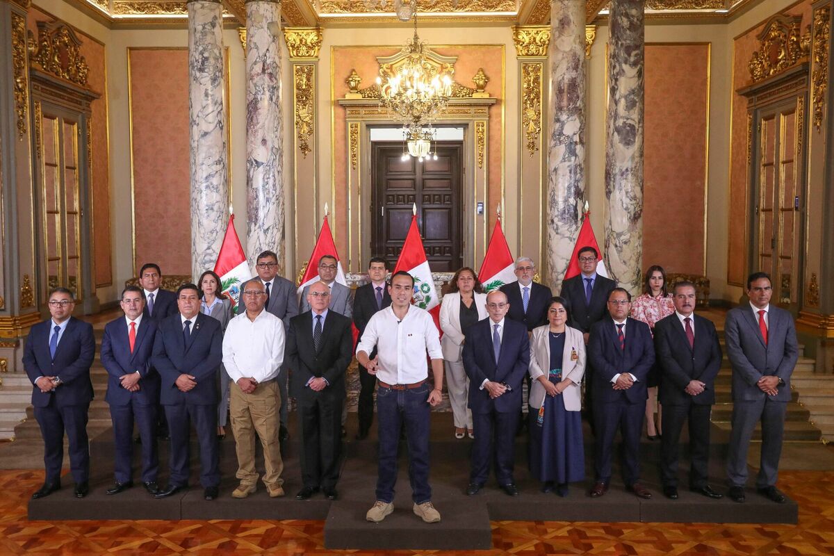 Peru prezidenta paziņojums. Foto: scanpix/Peruvian Presidency / AFP