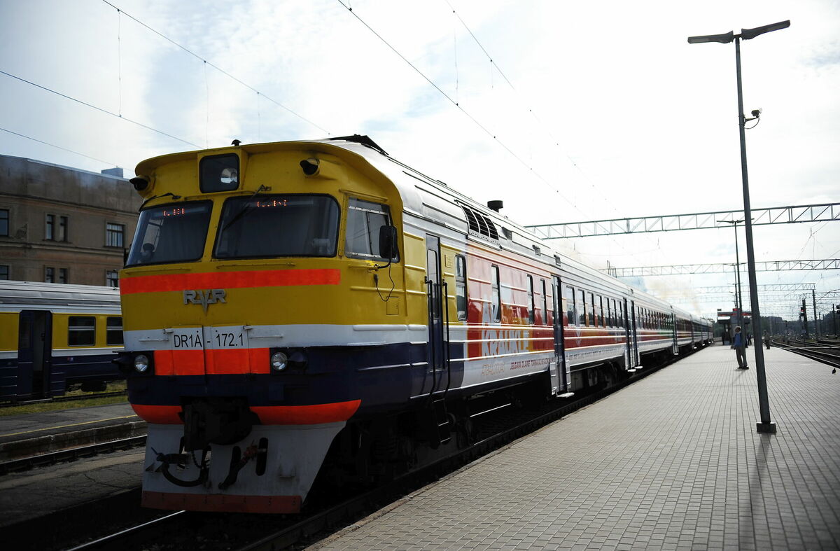 Vilciens. Foto: Evija Trifnova/LETA