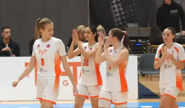 TTT basketbolistes. Foto: Ekrānuzņēmums no sižeta