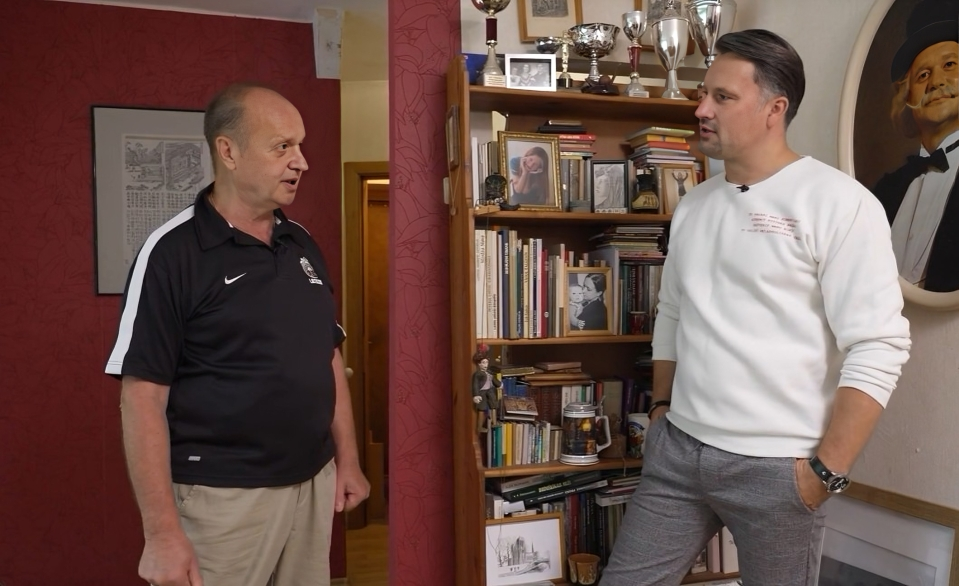 Foto: Ekrānuzņēmums no raidījuma "Slavenības. Bez filtra" 