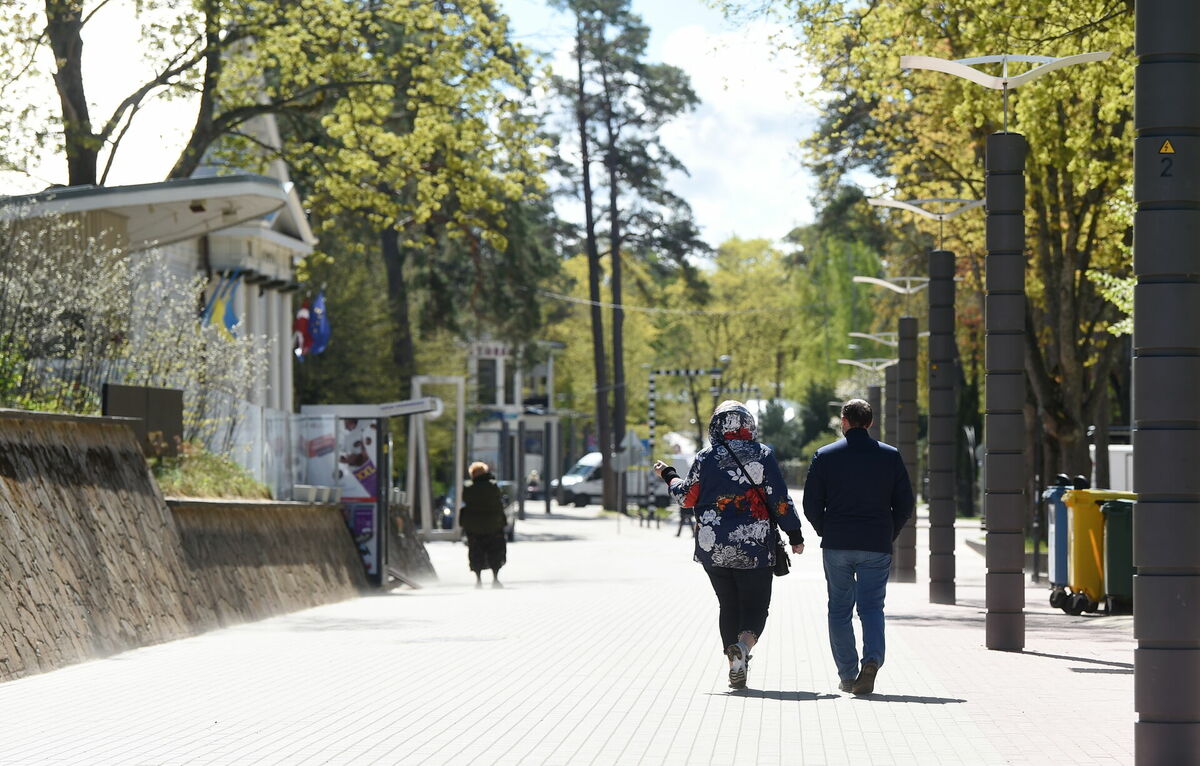 Jūrmala. Foto: Zane Bitere/LETA