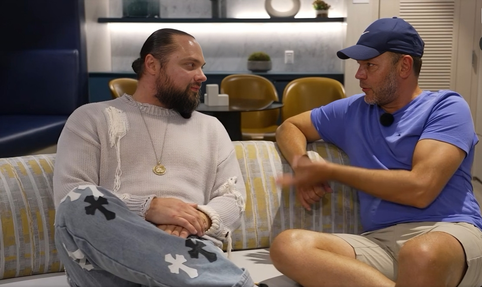 Foto: Ekrānuzņēmums no raiduma "Sapnis citā Amerikā. Sarunas"