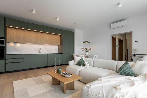 Foto: Dzīvokļu projekts Mārupē “Silaputniņi”