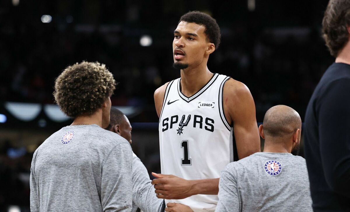 Viktors Vembanjama. Foto: Geoff Stellfox/Getty Images/AFP/Scanpix