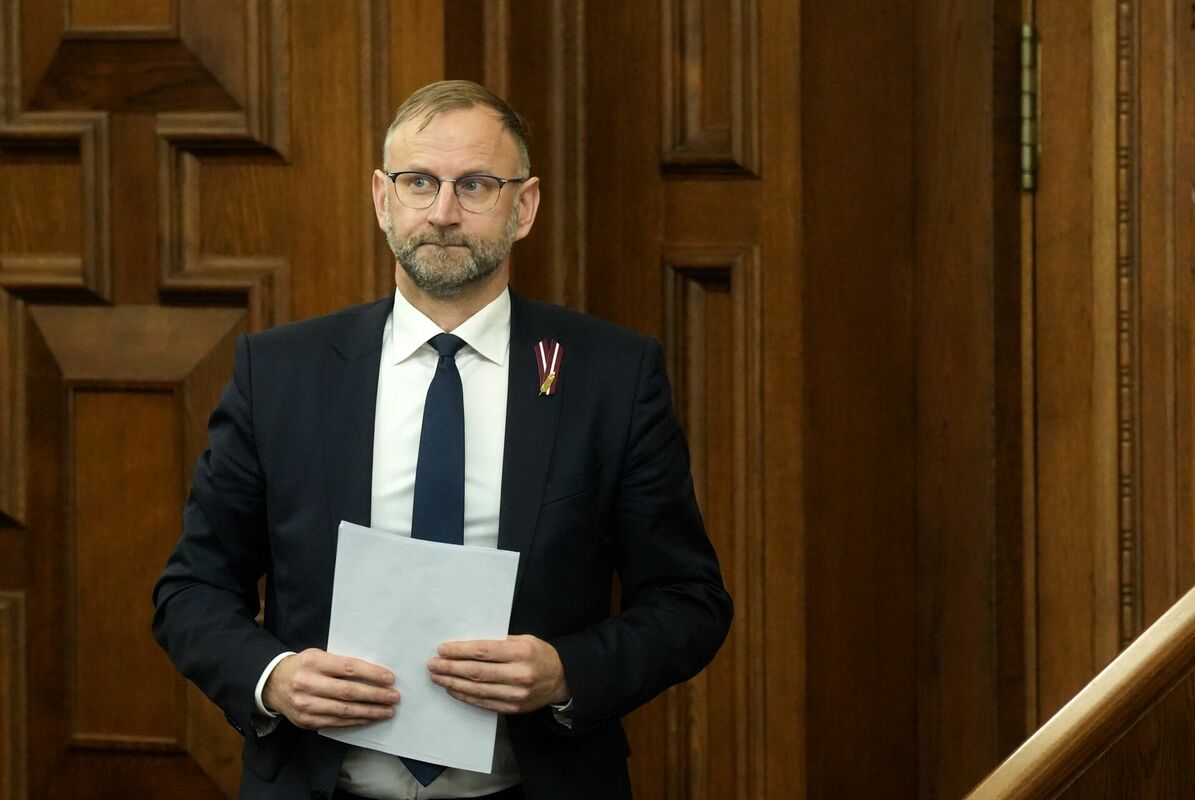 Satiksmes ministrs Atis Švinka. Foto: LETA