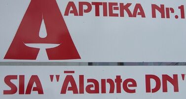 "Ālante DN" SIA aptieka Nr. 1