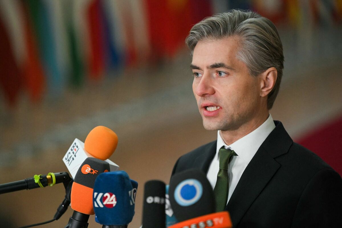 Lietuvas ārlietu ministrs Ķēstutis Budris. Foto: NICOLAS TUCAT / AFP