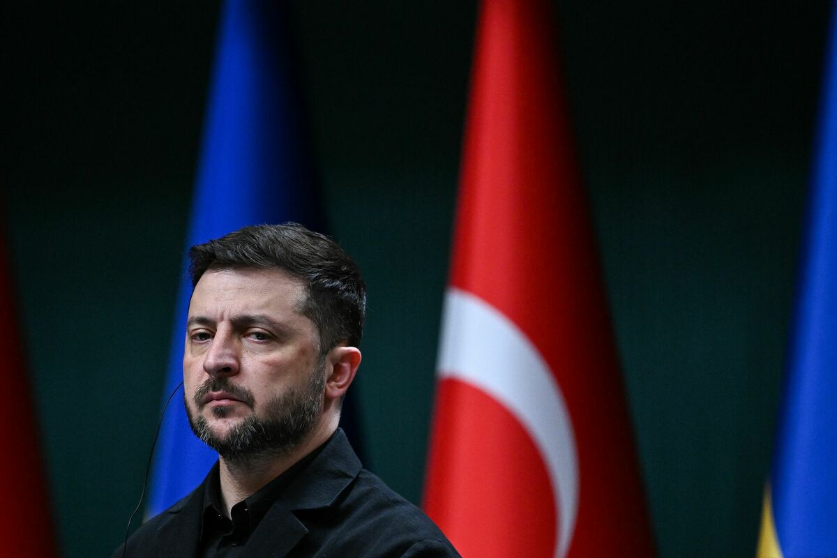 Volodimirs Zelenskis. Foto: scanpix/Ozan KOSE / AFP