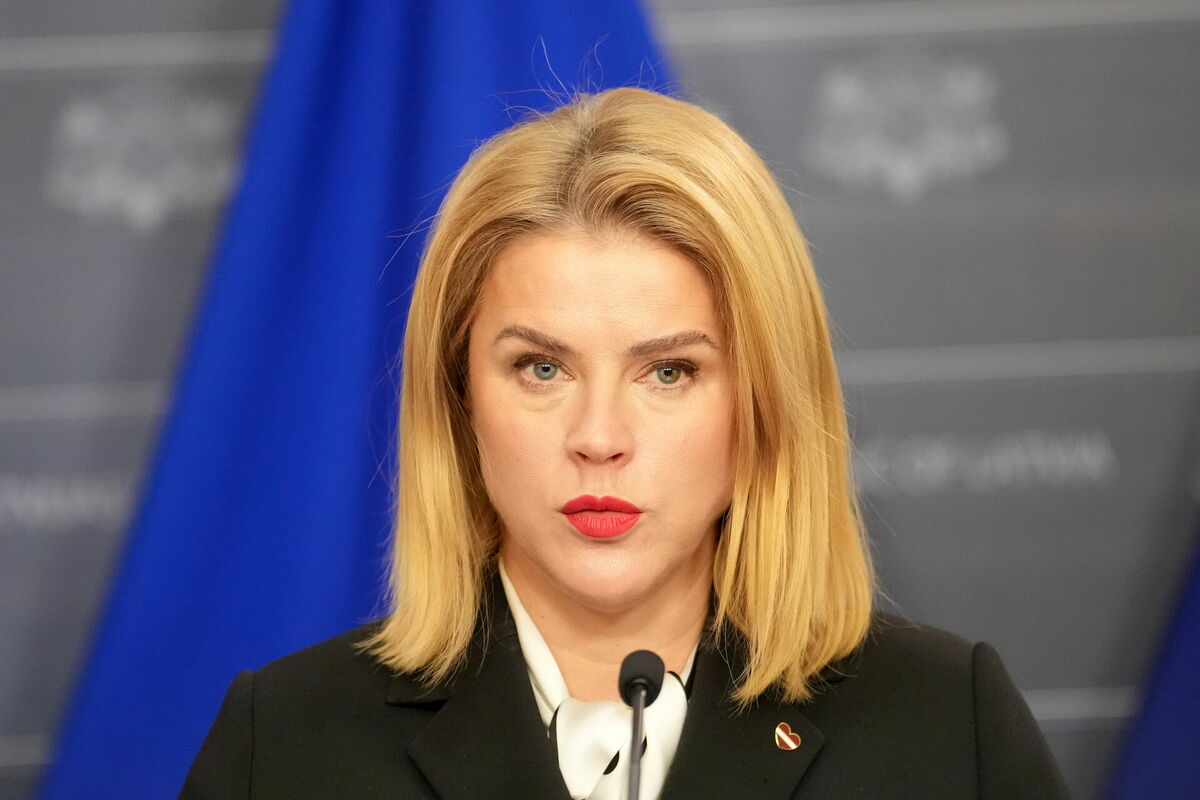 Ministru prezidente Evika Siliņa. Foto: Edijs Pālens/LETA