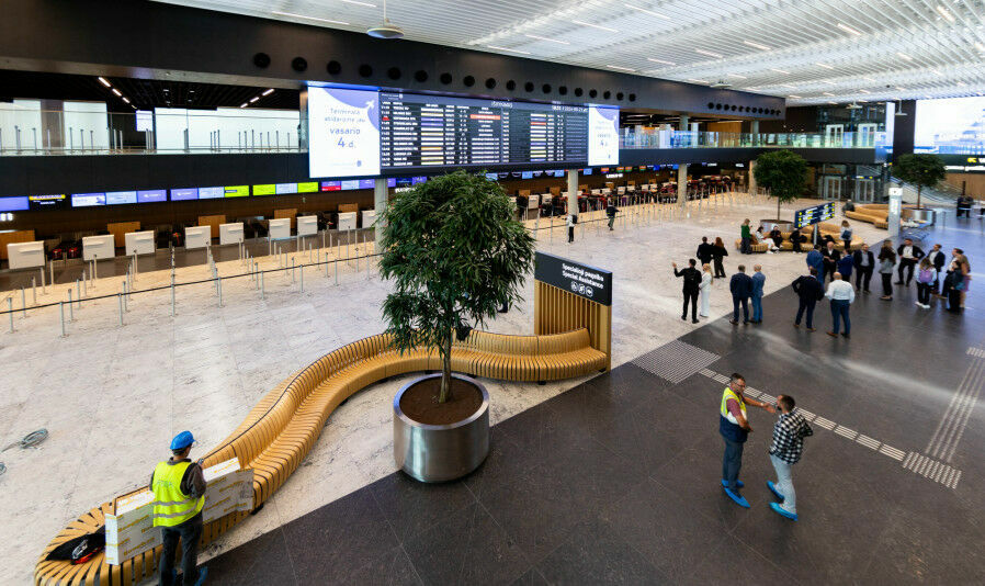 Foto: Viļņas lidosta