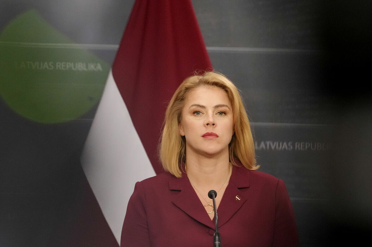 Latvijas Ministru prezidente Evika Siliņa. Foto: Edijs Pālens/LETA