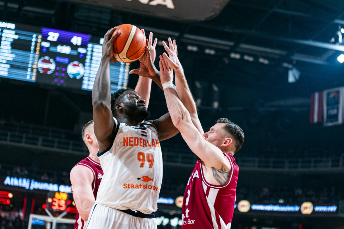 Dairis Bertāns. Foto: FIBA