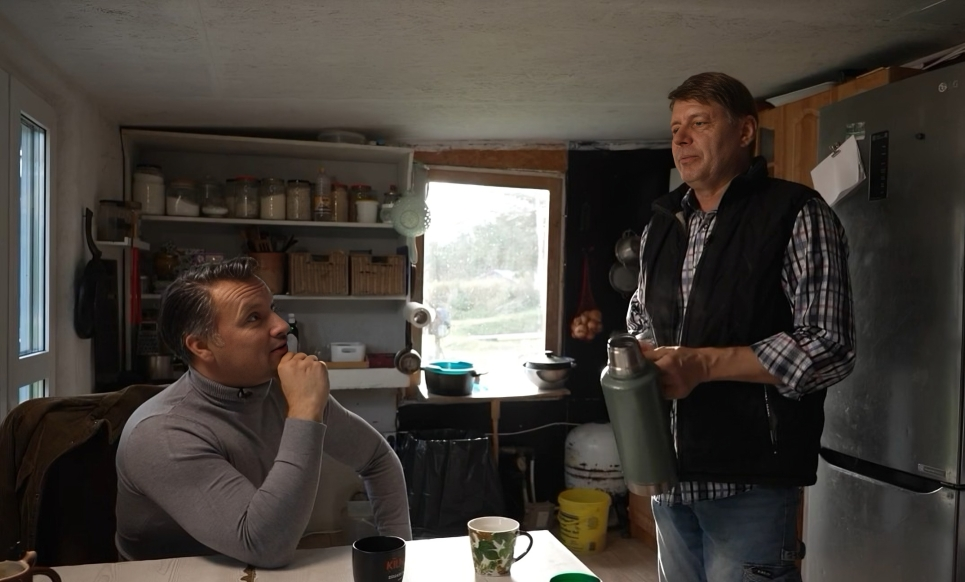 Foto: Ekrānuzņēmums no raidījuma "Slavenības. Bez filtra"