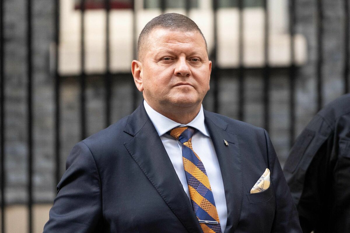 Valērijs Zalužnijs. Foto: scanpix/Niklas HALLE'N / AFP