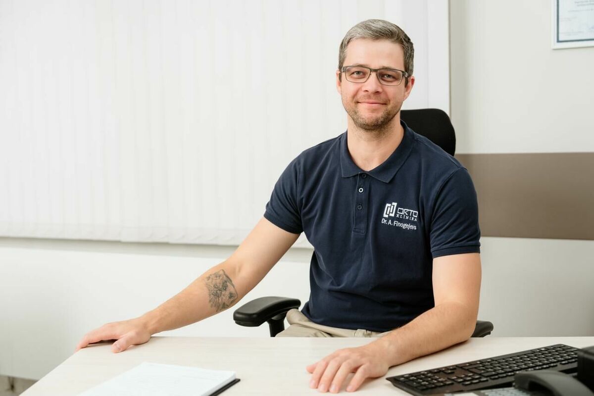 Foto: Andrejs Finogejevs, Traumatologs - ortopēds