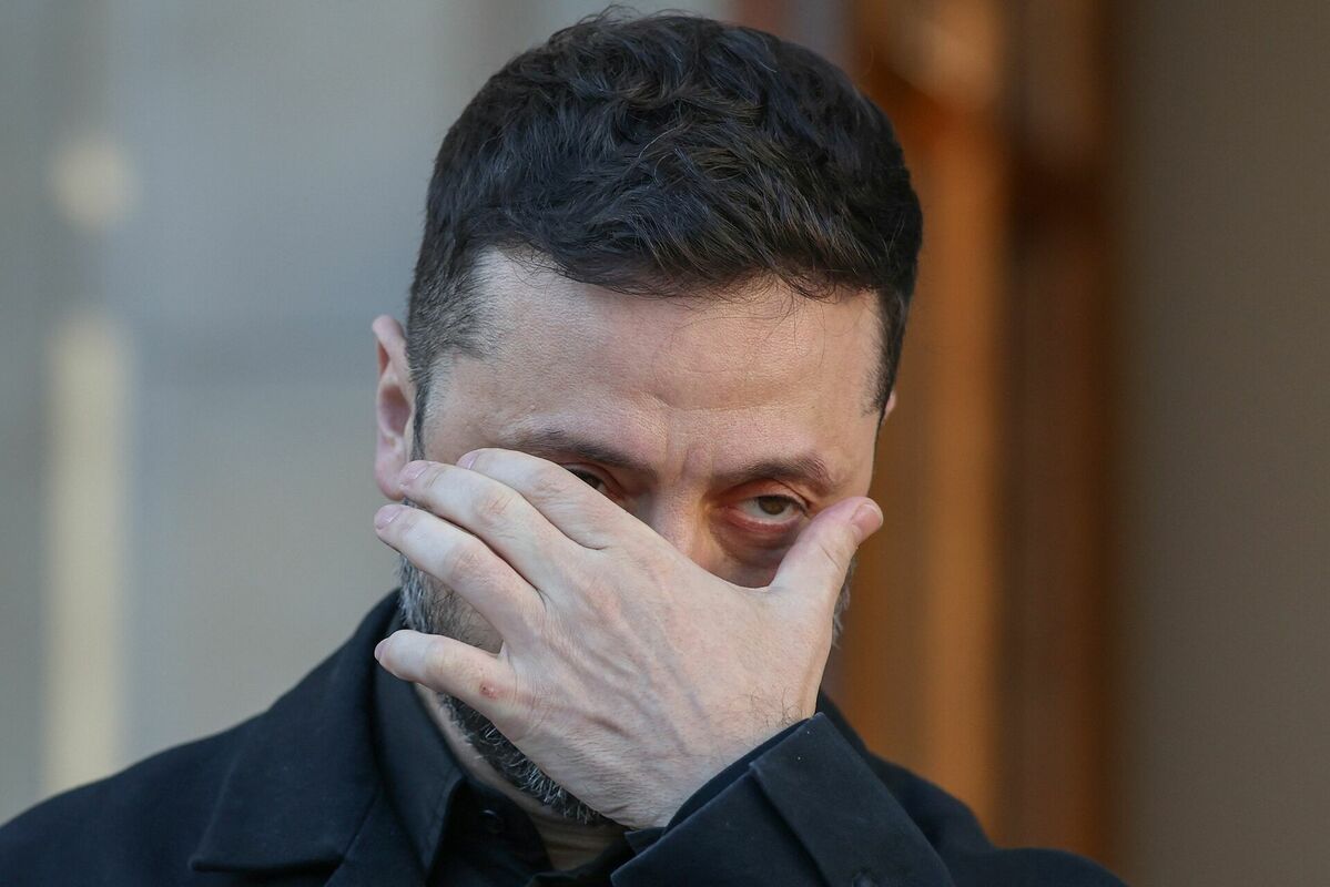 Volodimirs Zelenskis. Foto: scanpix/Paul Faith / AFP