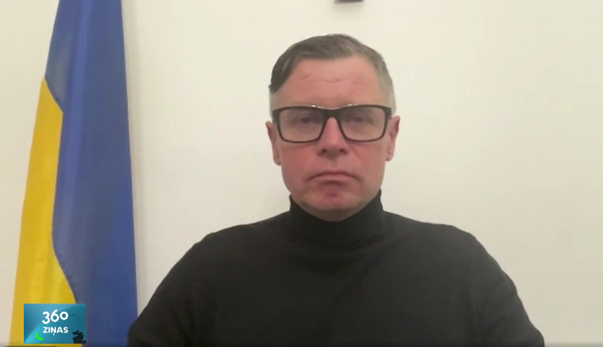 Jurijs Saks. Foto: Ekrānuzņēmums no intervijas