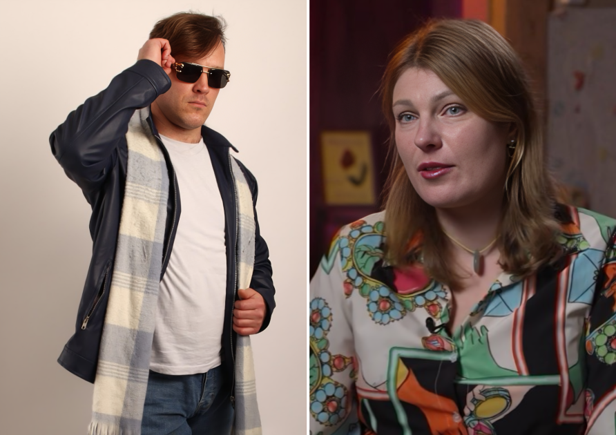 Foto: Vienkārši Edgars/Facebook; Ekrānuzņēmums no raidījuma "Slavenības. Bez filtra"