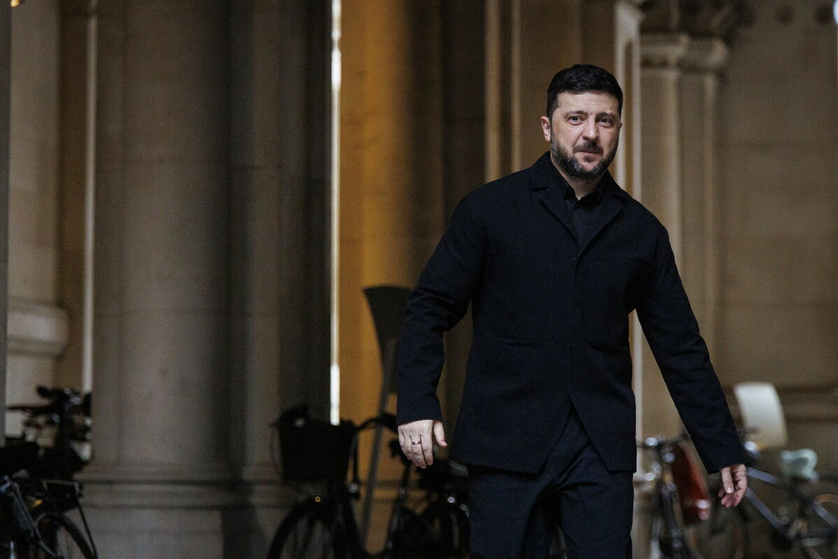 Volodimirs Zelenskis. Foto: scanpix/EPA/TOLGA AKMEN