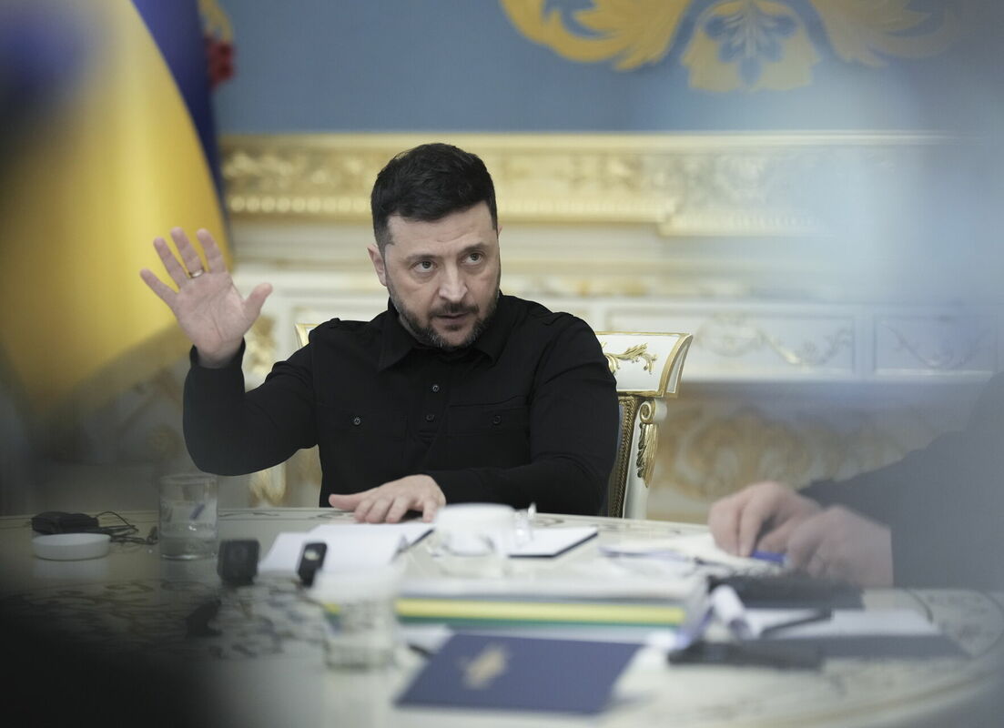 Volodimirs Zelenskis. Foto: EPA/STRINGER