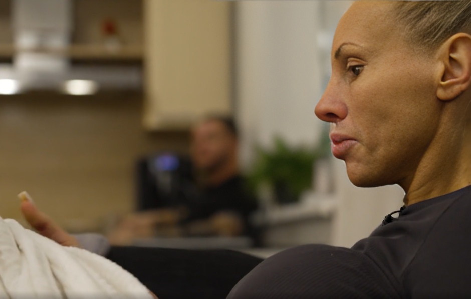 Ekrānuzņēmums no šova "Slavenības. Bez filtra"