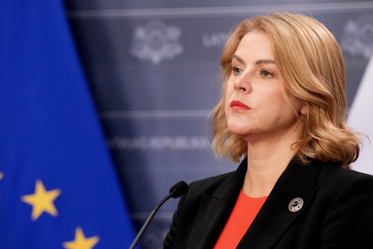 Ministru prezidente Evika Siliņa Foto: Evija Trifanova/LETA