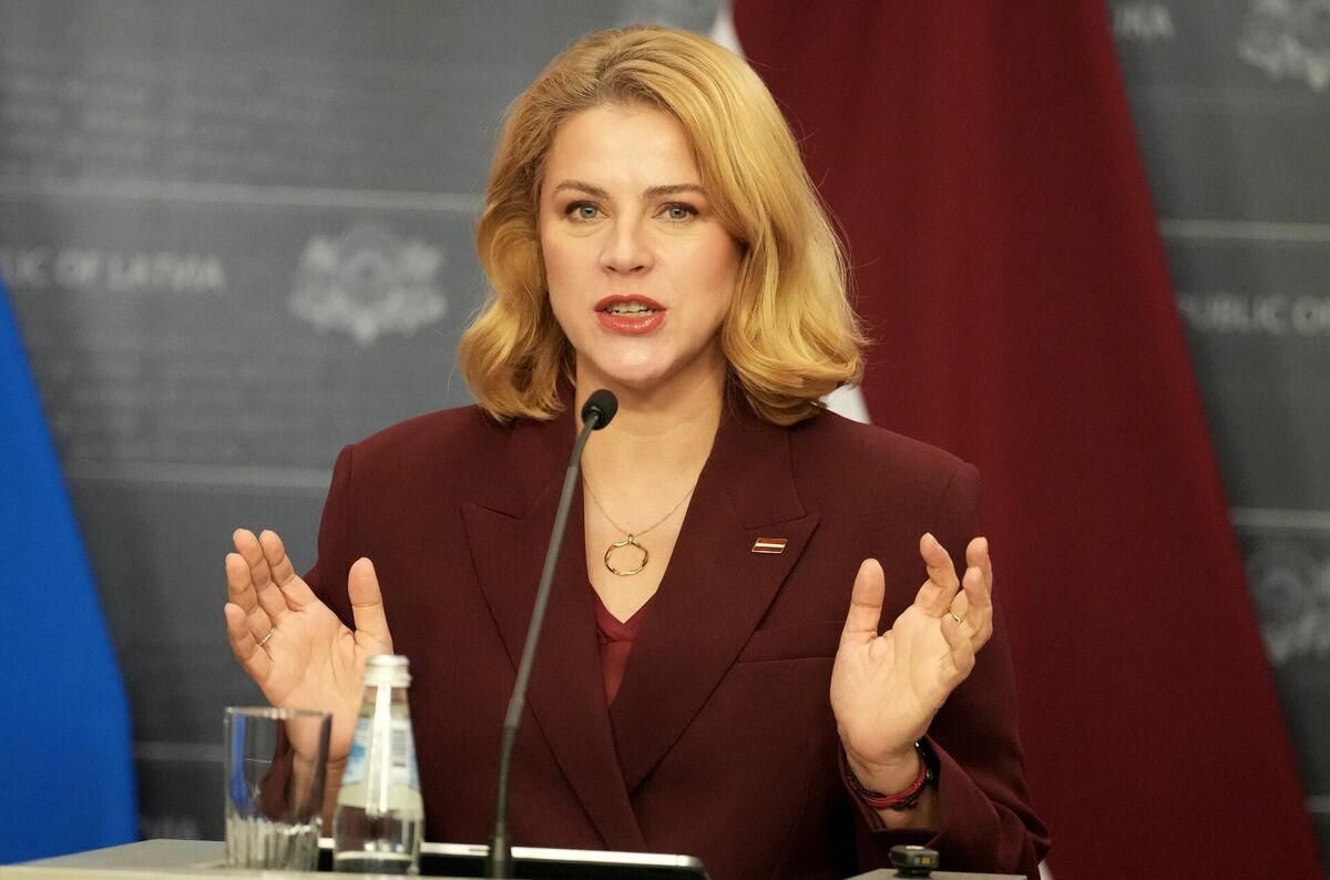 Latvijas Ministru prezidente Evika Siliņa. Foto: LETA