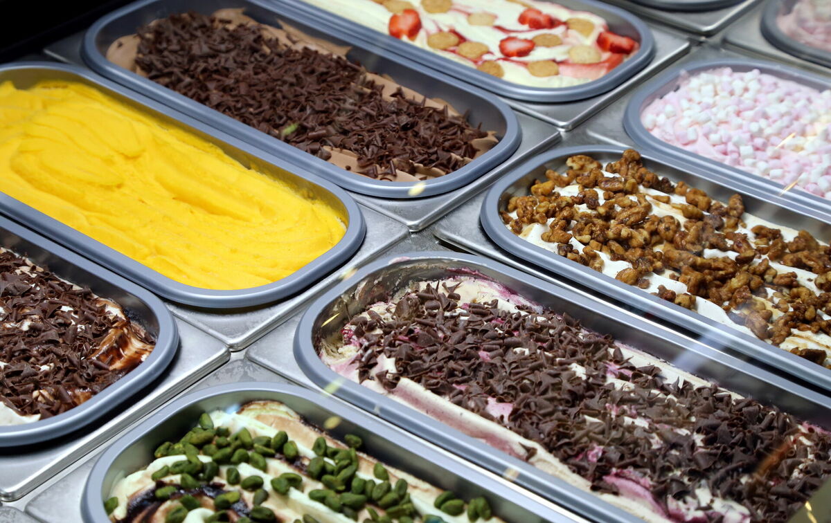 Saldējums. Foto: LETA